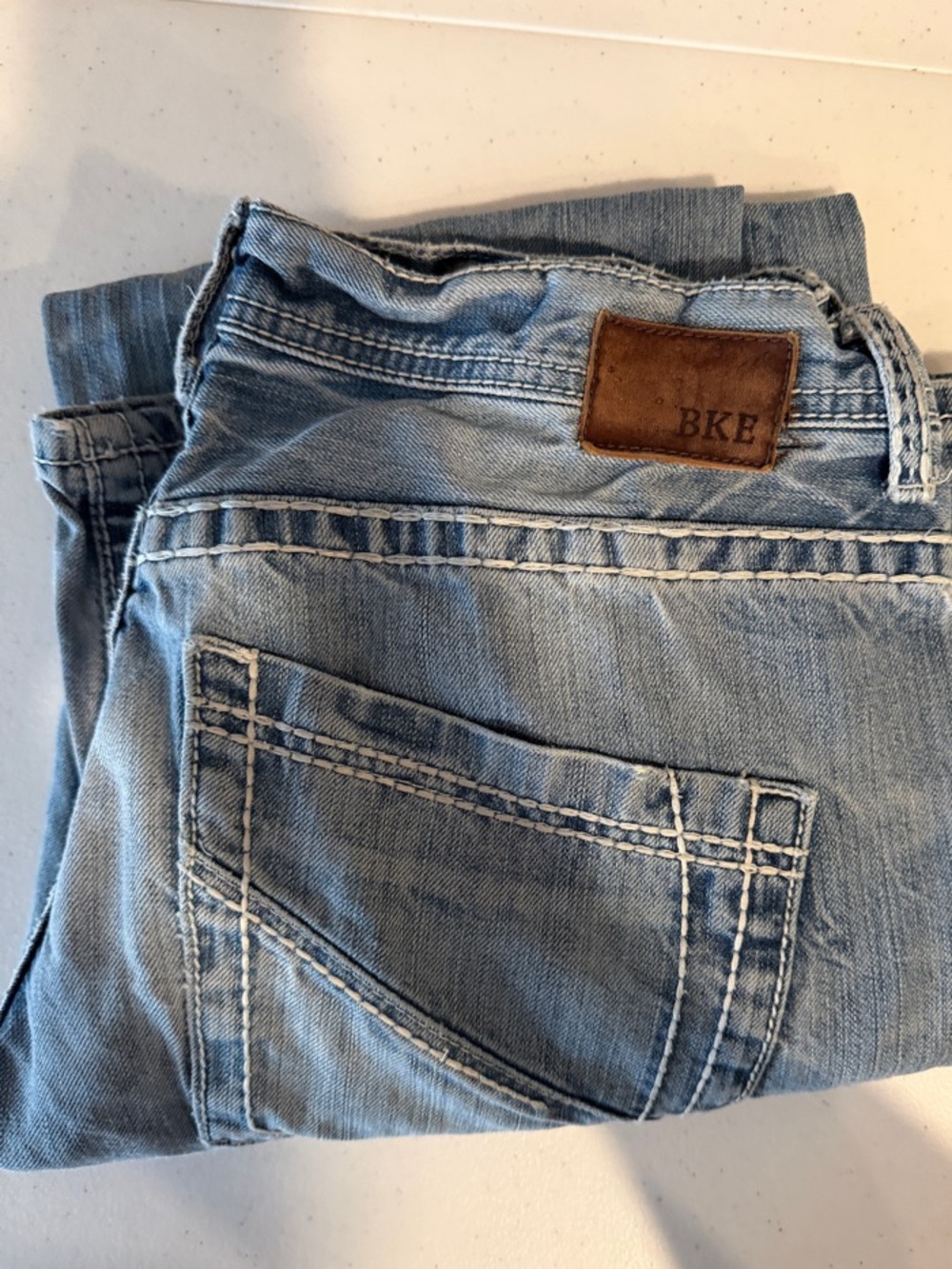 👖BKE Men’s Light Blue Denim Jeans 32R